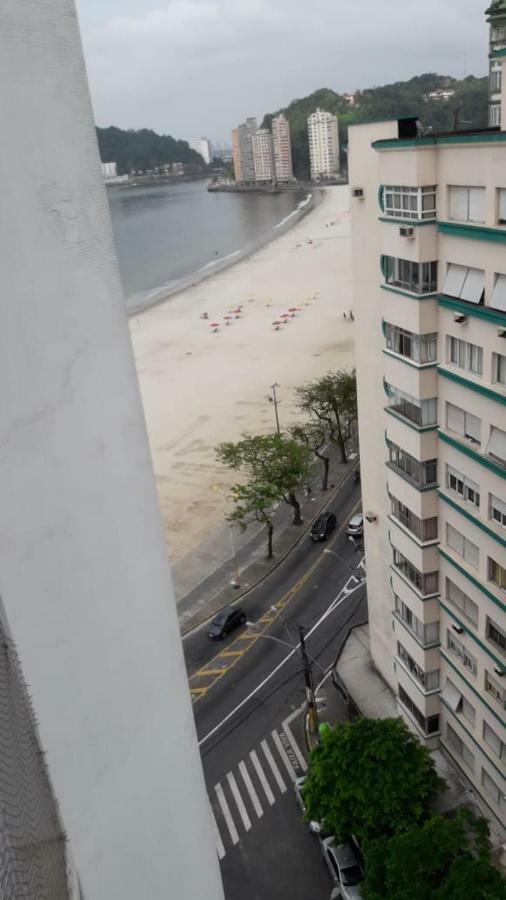 Apartamento Apto Pé na Areia São Vicente Exterior foto